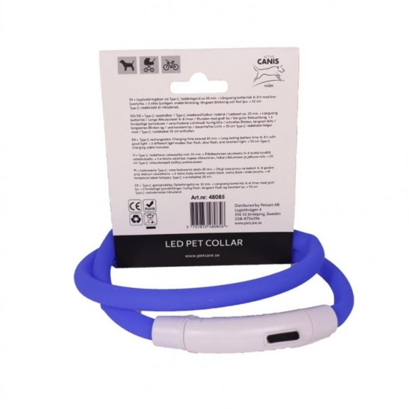Collier LED USB pour chien couleurs universelles - Photo 9
