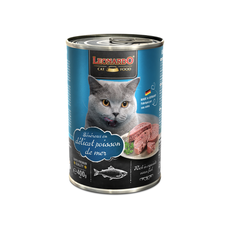 Pâtée pour chat - Boîte Poisson de mer (400 g, Poisson) - Photo 4