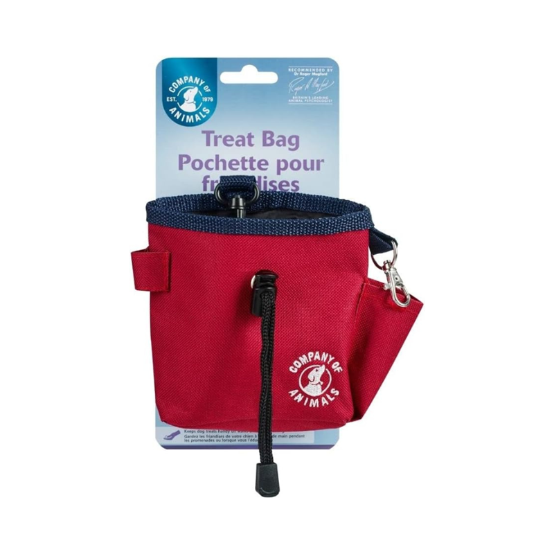 Pochette à friandise pour chien (Rouge) - Photo 2
