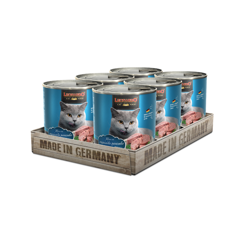 Pâtée pour chat - Boîte Poisson de mer (800 g, Poisson)