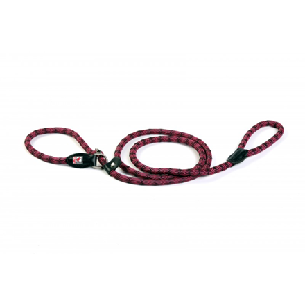 Laisse en corde 2en1 - pour chien - Rose