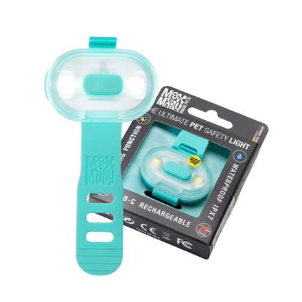 Lumière pour chien - MATRIX 2.0 Ultra Led - Turquoise 