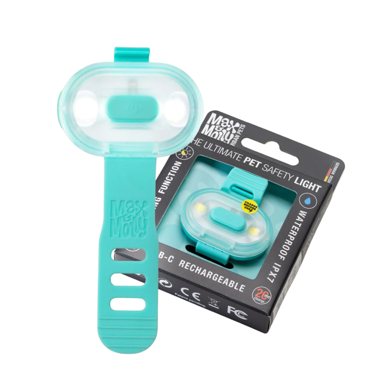 Lumière pour chien - MATRIX 2.0 Ultra Led (Turquoise , Turquoise )