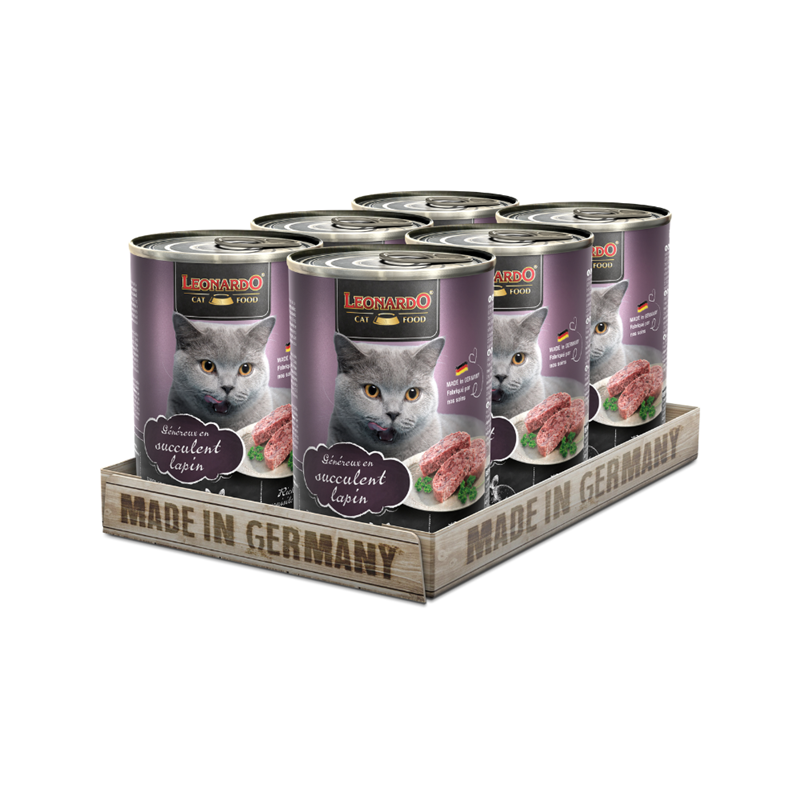 Pâtée pour chat - Boîte Lapin (400 g, Lapin)