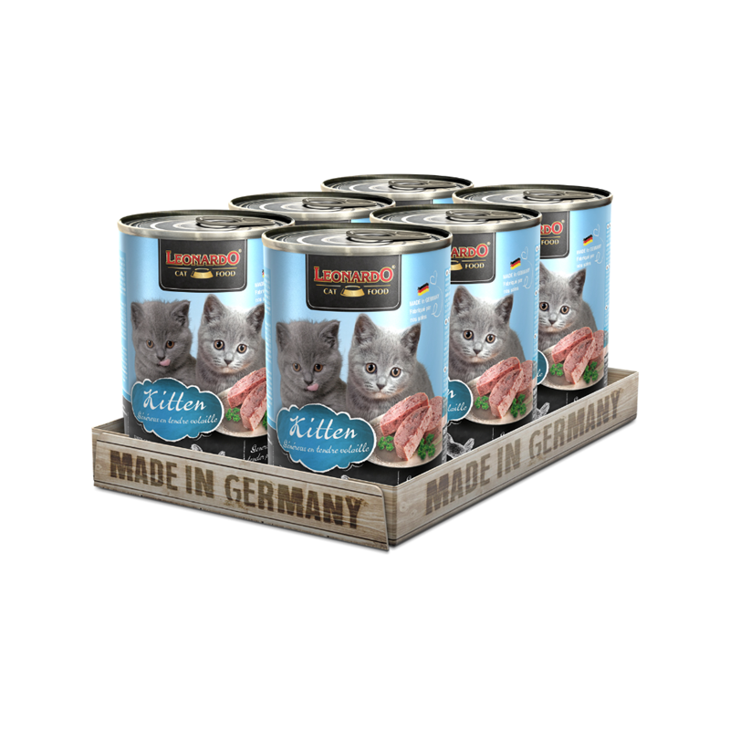 Pâtée pour chat - Boîte Kitten (400 g, Poulet)