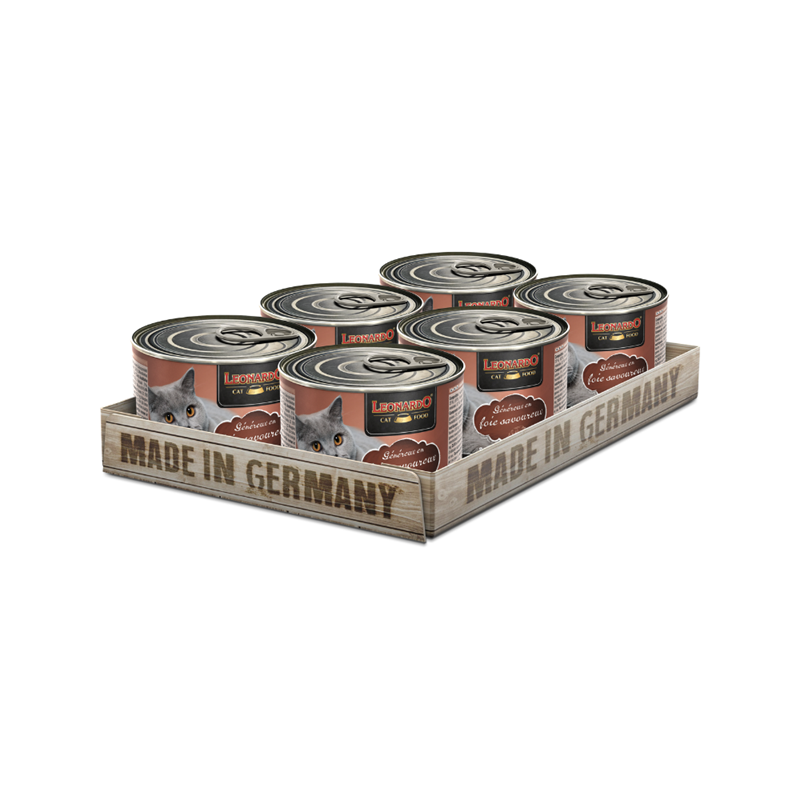 Pâtée pour chat - Boîte Foie (200 g, Foie)