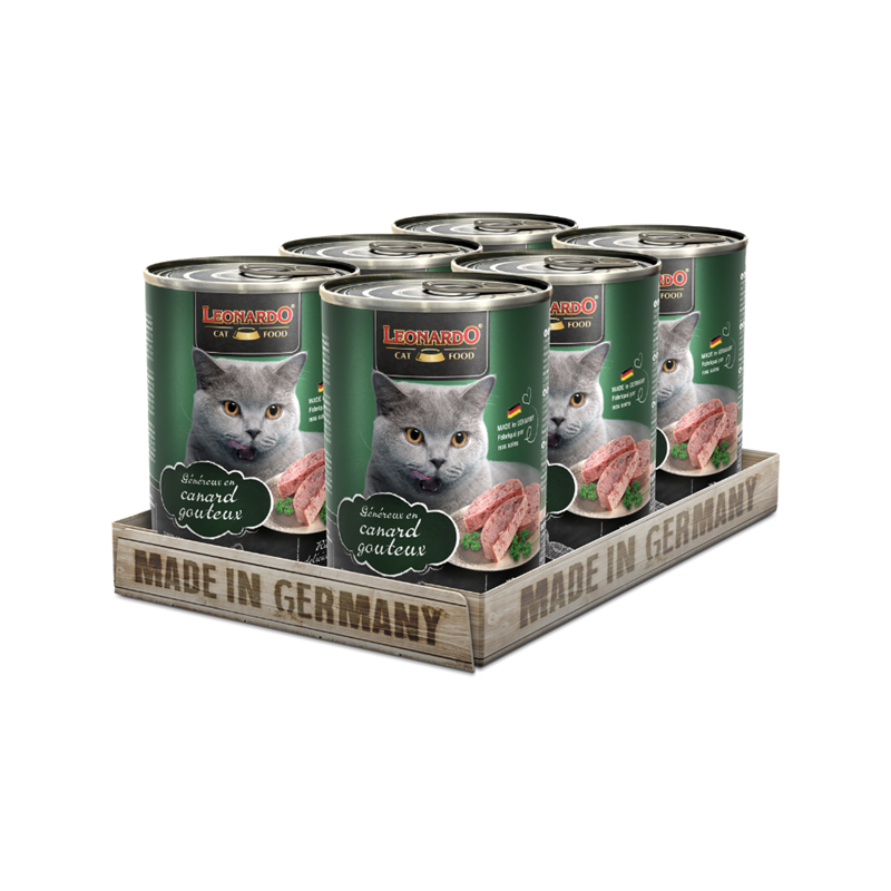Pâtée pour chat - Boîte Canard (400 g, Canard)