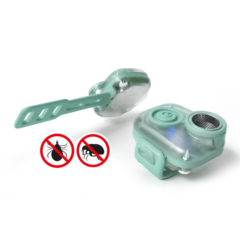 Anti-tique et puce à ultrason pour chien MINI (Jade)