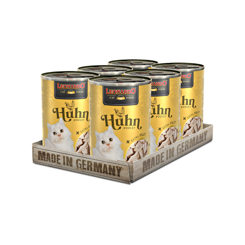 Pâtée pour chat - Boîte Poulet + Extra Filet (400 g, Poulet)