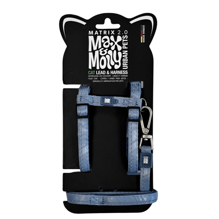 Set harnais et laisse pour chat - Ocean