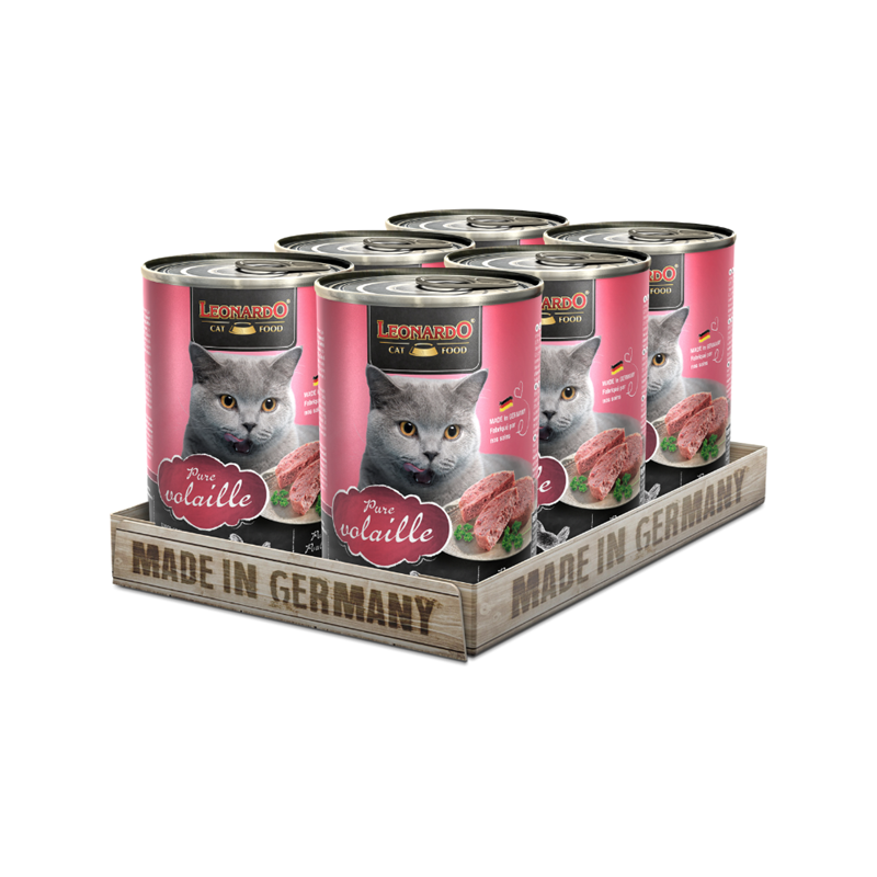 Pâtée pour chat - Boîte Volaille (400 g, Poulet)