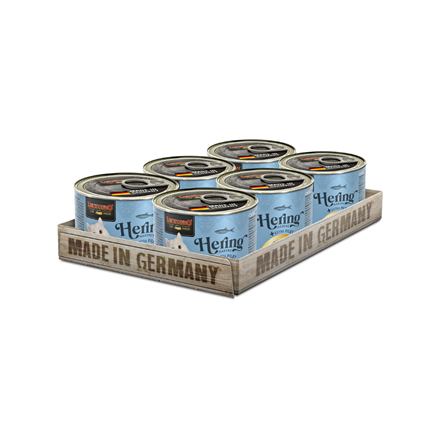 Pâtée pour chat - Boîte Hareng + Extra Filet - Hareng