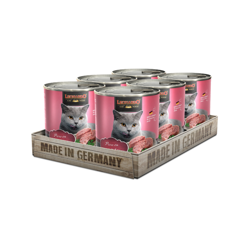 Pâtée pour chat - Boîte Volaille (800 g, Poulet)