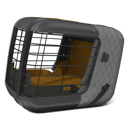 Caisse de transport pour petit chien - Caree "Smoked Pearl" - Smoked pearl