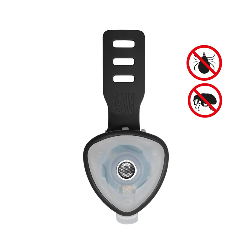 Anti-tique et puce à ultrason pour chien (Noir)