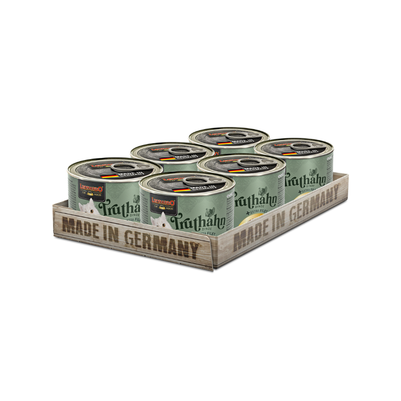 Pâtée pour chat - Boîte Dinde + Extra Filet (200 g, Dinde)