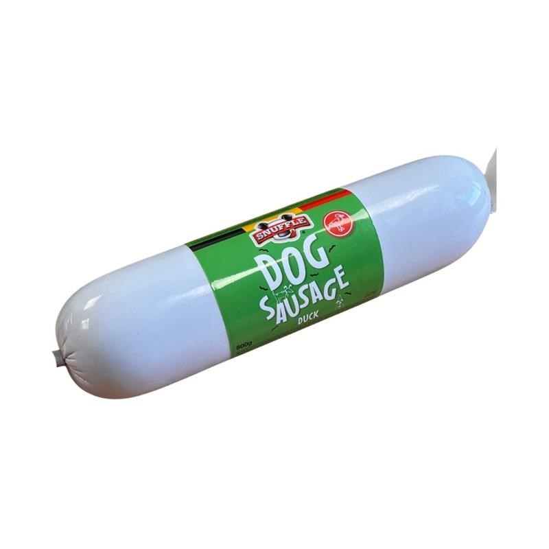 Saucisse pour chien (800 g, Canard)