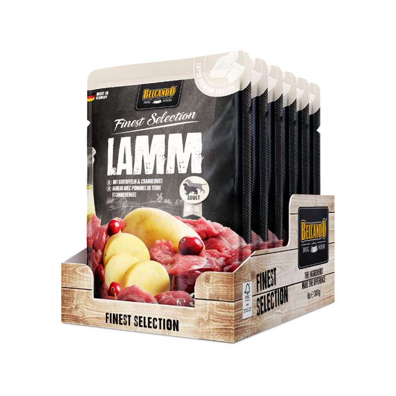 Pâtée pour chien - Sachet fraîcheur Agneau &amp;amp; pommes de terre, canneberge (300 g, Agneau)