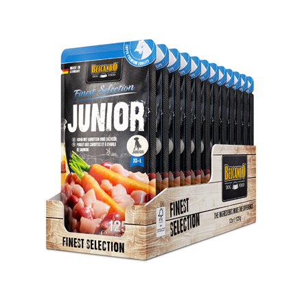 Pâtée pour chien - Sachet fraîcheur Junior Poulet &amp; Carottes - Poulet