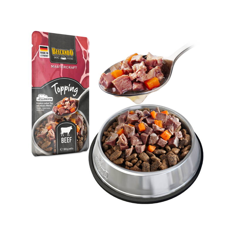 Mastercraft Topping Bœuf pour chien (100 g, Boeuf)