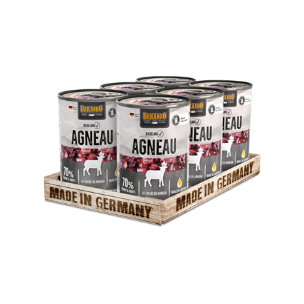 Pâtée pour chien - Boîte Baseline agneau - Agneau
