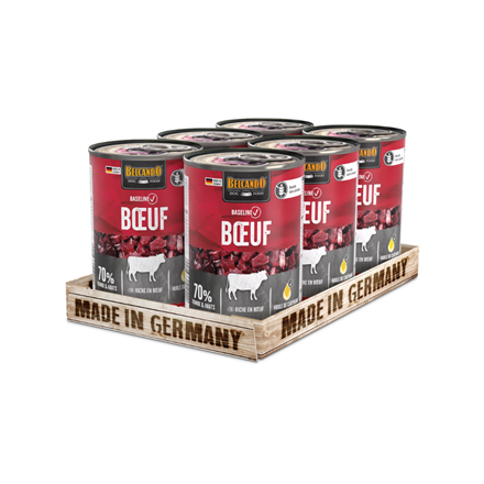 Pâtée pour chien - Boîte Baseline Boeuf - Boeuf