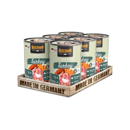Pâtée pour chien - Boîte Holistic Dinde