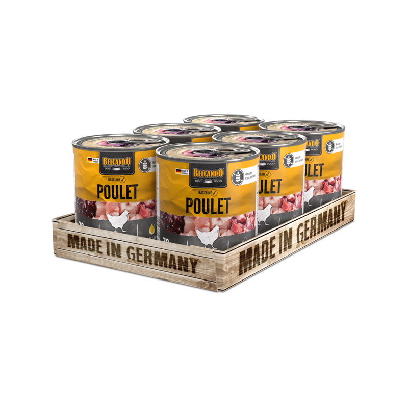 Pâtée pour chien - Boîte  Baseline Poulet (800 g, Poulet)