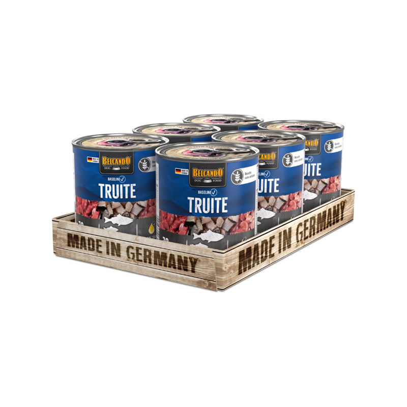 Pâtée pour chien - Boîte Baseline Truite (800 g, Truite)