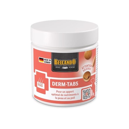 Complément alimentaire pour chien santé de la peau et du poil - Derm TABS