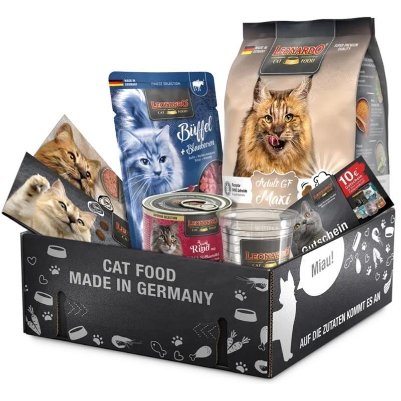 Cat Box découverte - Adult GF Maxi - pour chat (1 Kg, Poulet)