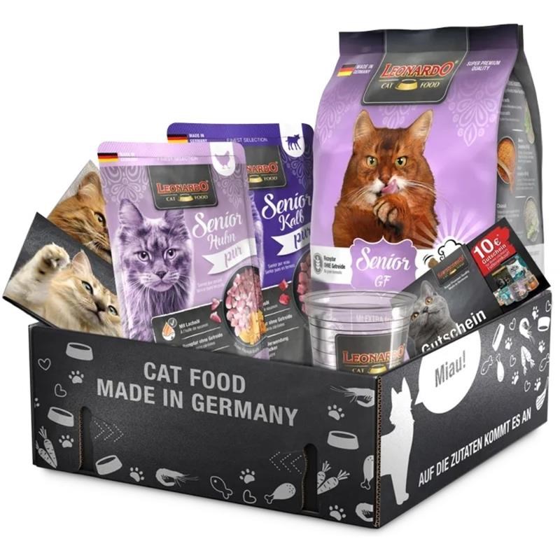 Cat Box découverte - GF Senior - pour chat (1 Kg, Saumon)