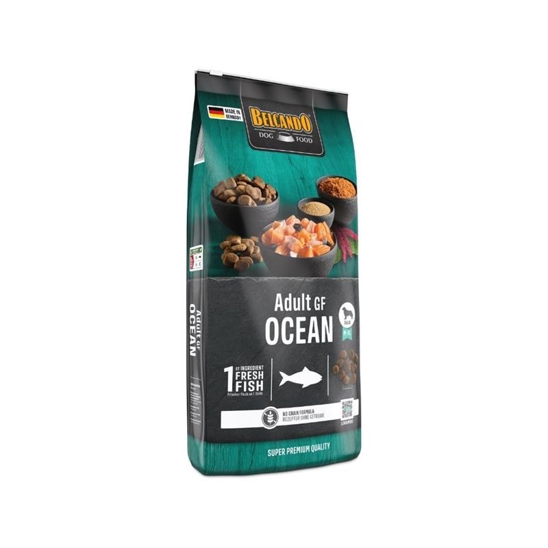 Croquettes pour chien poisson sans céréales - Adult GF Ocean (12,5 Kg, Poisson)