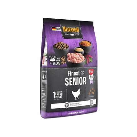 Croquettes pour chien sénior sans céréales - Finest GF Senior - Poulet