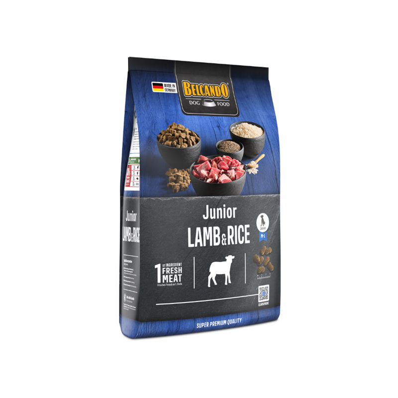 Croquettes pour chien junior agneau - Junior Lamb &amp;amp; Rice (4 Kg, Agneau)