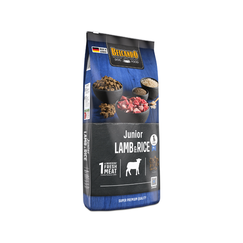Croquettes pour chien junior agneau - Junior Lamb &amp;amp; Rice (12,5 Kg, Agneau)