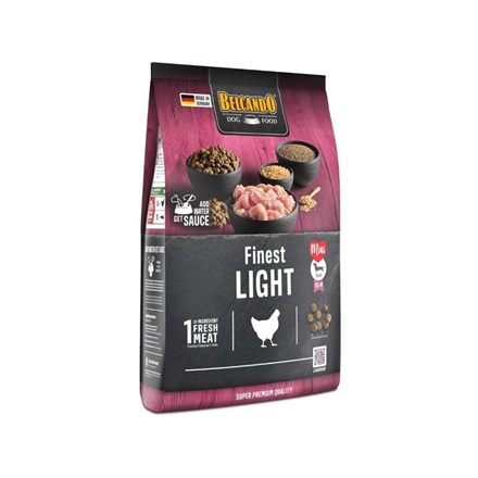 Croquettes pour petit chien chien contrôle du poids - Finest Light - Poulet