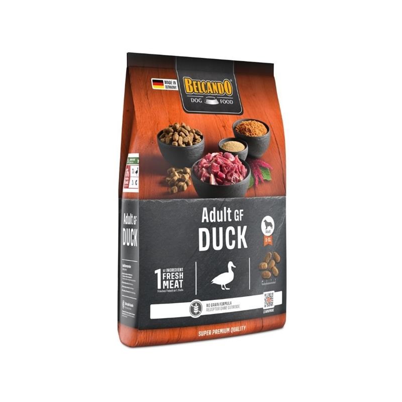 Croquettes pour chien sans céréales au canard - Adult GF Canard (4 Kg, Canard)