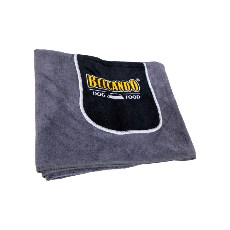 Serviette absorbante pour chien (Gris)