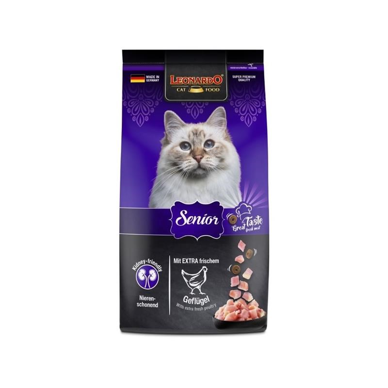 Croquettes pour chat - senior (1,8 Kg, Poulet)