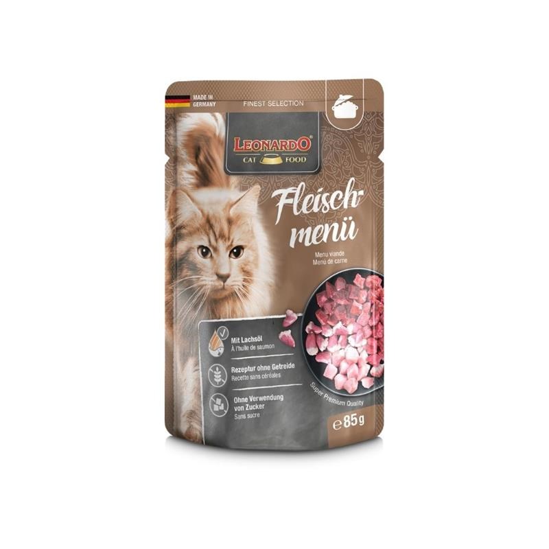 Pâté pour chat - Sachet fraîcheur Viandes (85 g, Poulet, bœuf, agneau)