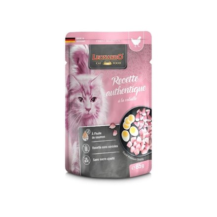 Pâté pour chat -  Sachet fraîcheur Volaille + Œuf