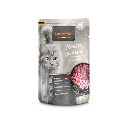 Pâtée pour chat - Sachet fraîcheur Agneau + Canneberges - Agneau