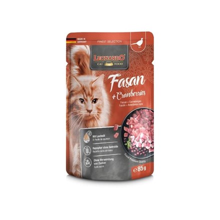 Pâtée pour chat - Sachet fraîcheur Faisan + Canneberges - Faisan, canneberges