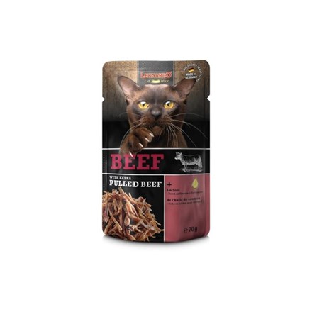 Pâtée pour chat - Sachet fraîcheur Boeuf + EXTRA Pulled Boeuf - Boeuf