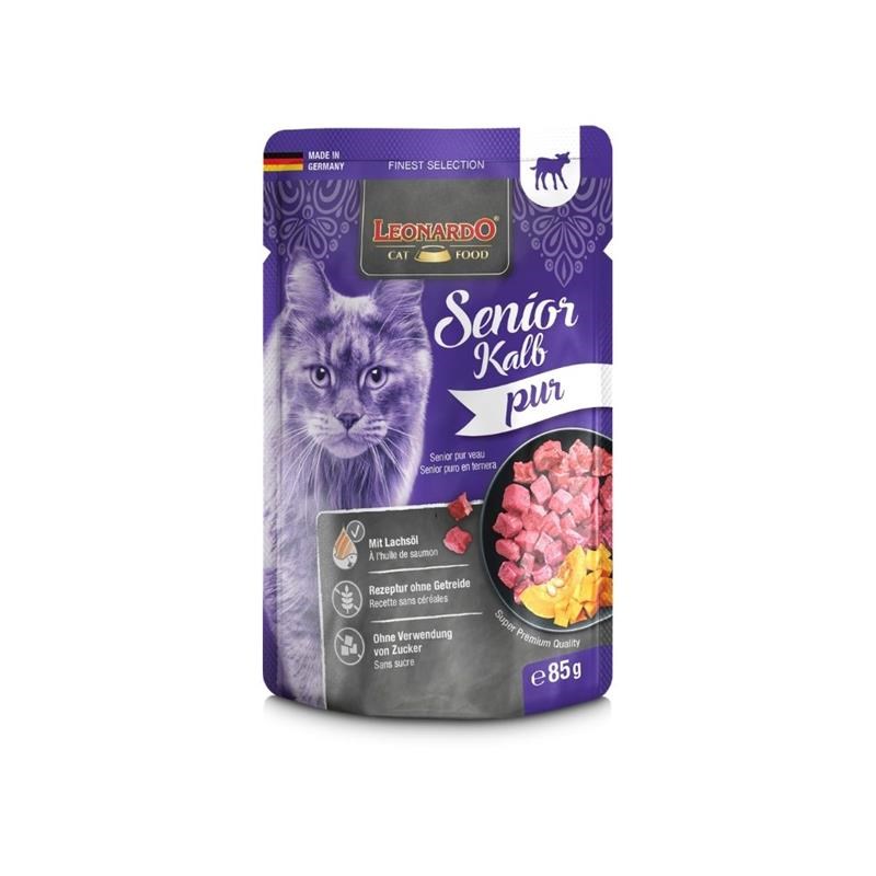 Pâté pour chat - Sachet fraîcheur Sénior Veau (85 g, Veau)