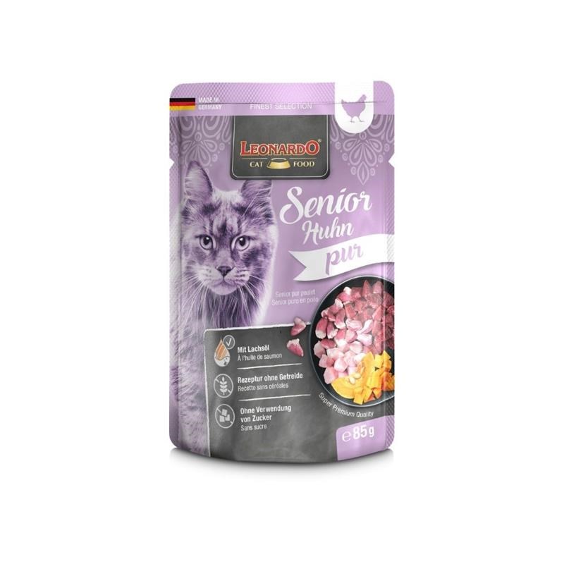 Pâté pour chat - Sachet fraîcheur Sénior Poulet (85 g, Poulet)
