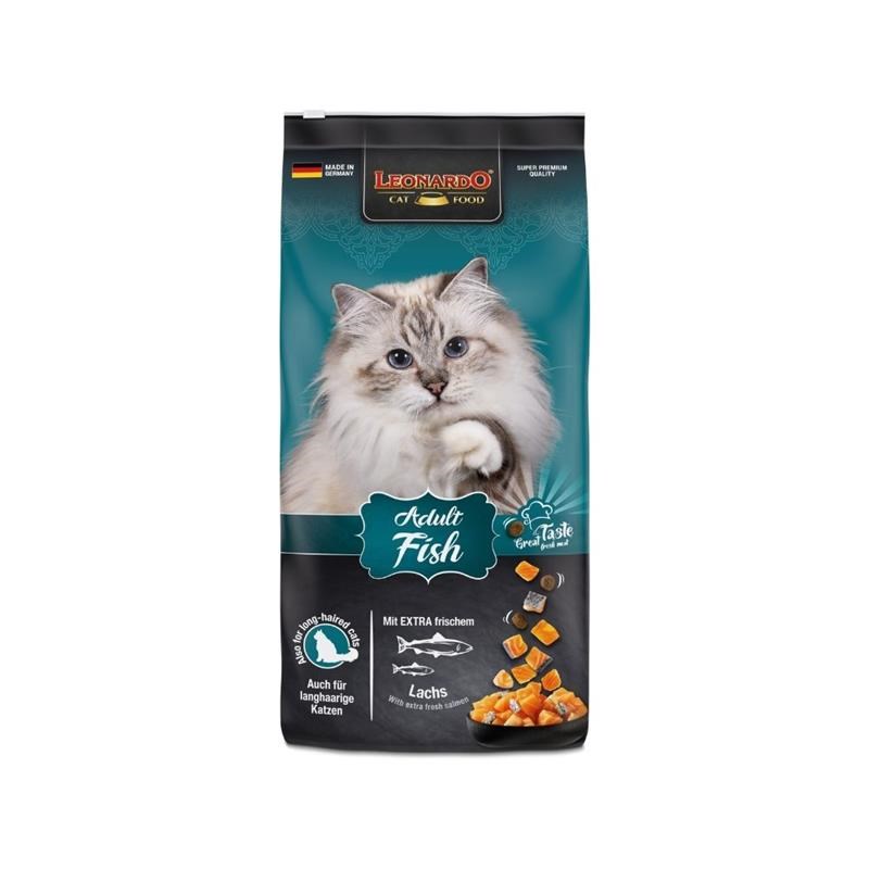 Croquettes pour chat - Adult Poisson &amp;amp; riz (15 Kg, Poisson)