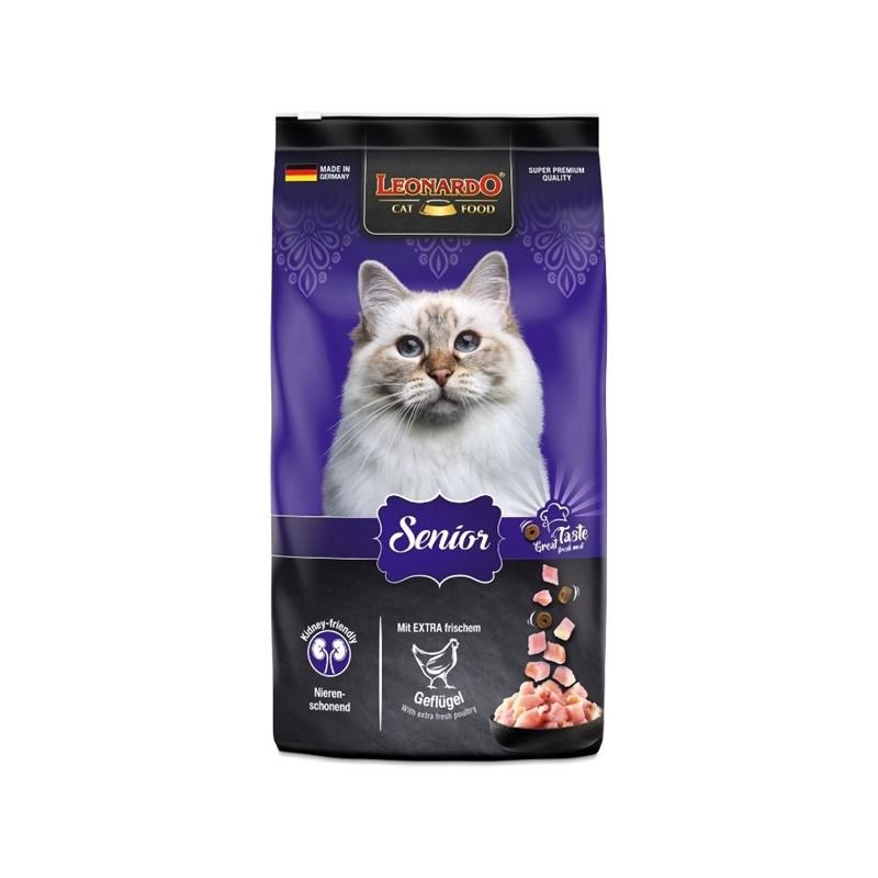 Croquettes pour chat - senior (7,5 Kg, Poulet)