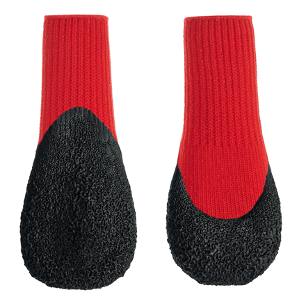 Botte pour chien de protection des coussinets toutes saisons X4 - Rouge